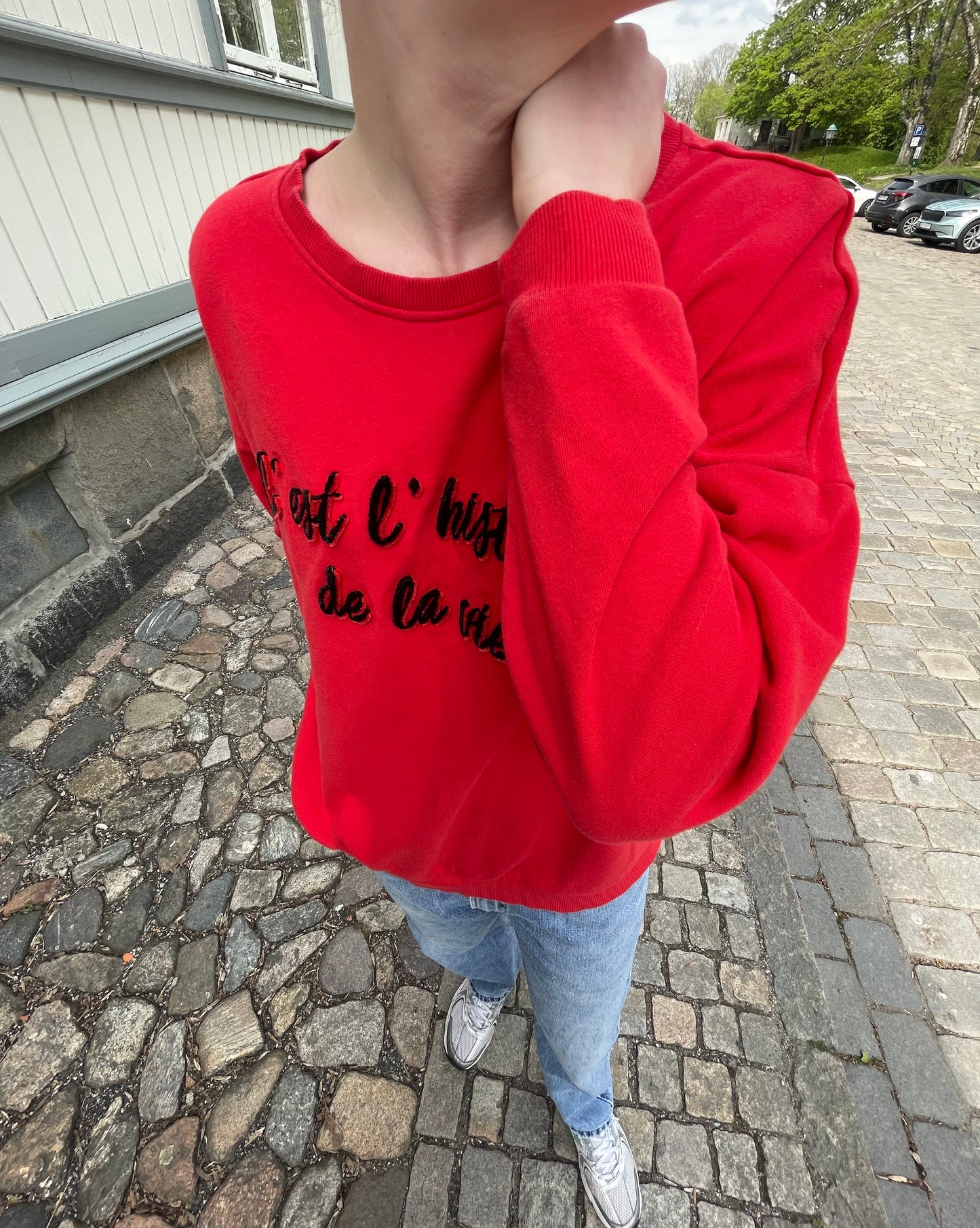 Rød Printed sweatshirt