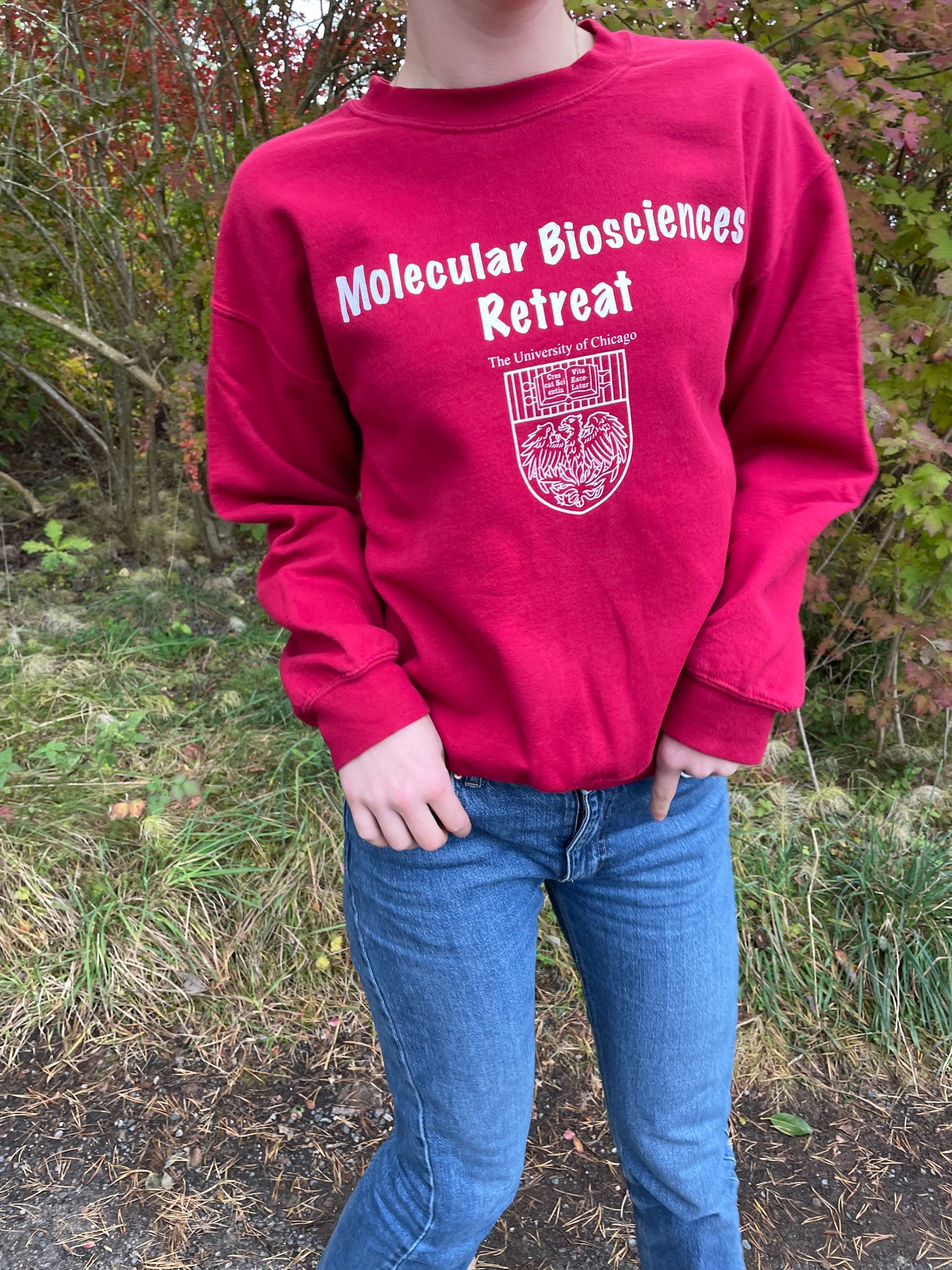 USA college printed sweatshirt